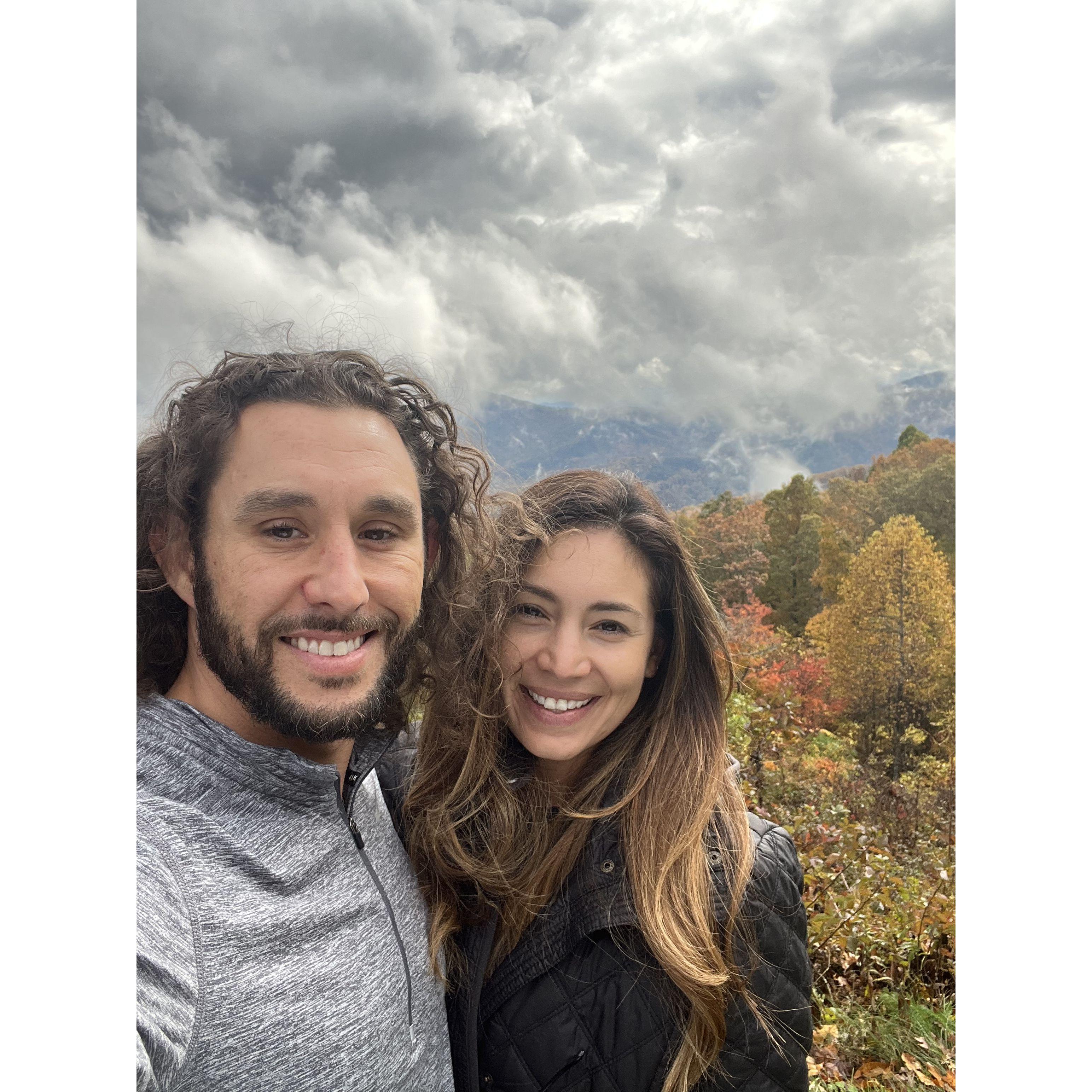 Romantic Ashville, our first trip together!