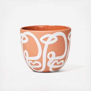 Small Cara Planter with Saucer