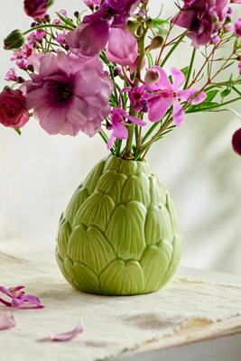 Artichoke Porcelain Vase