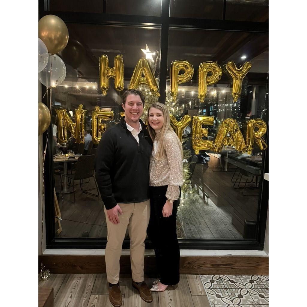 Ryan and Zach met on New Year's Day in 2021. They celebrated their 3rd anniversary in Newport, RI!