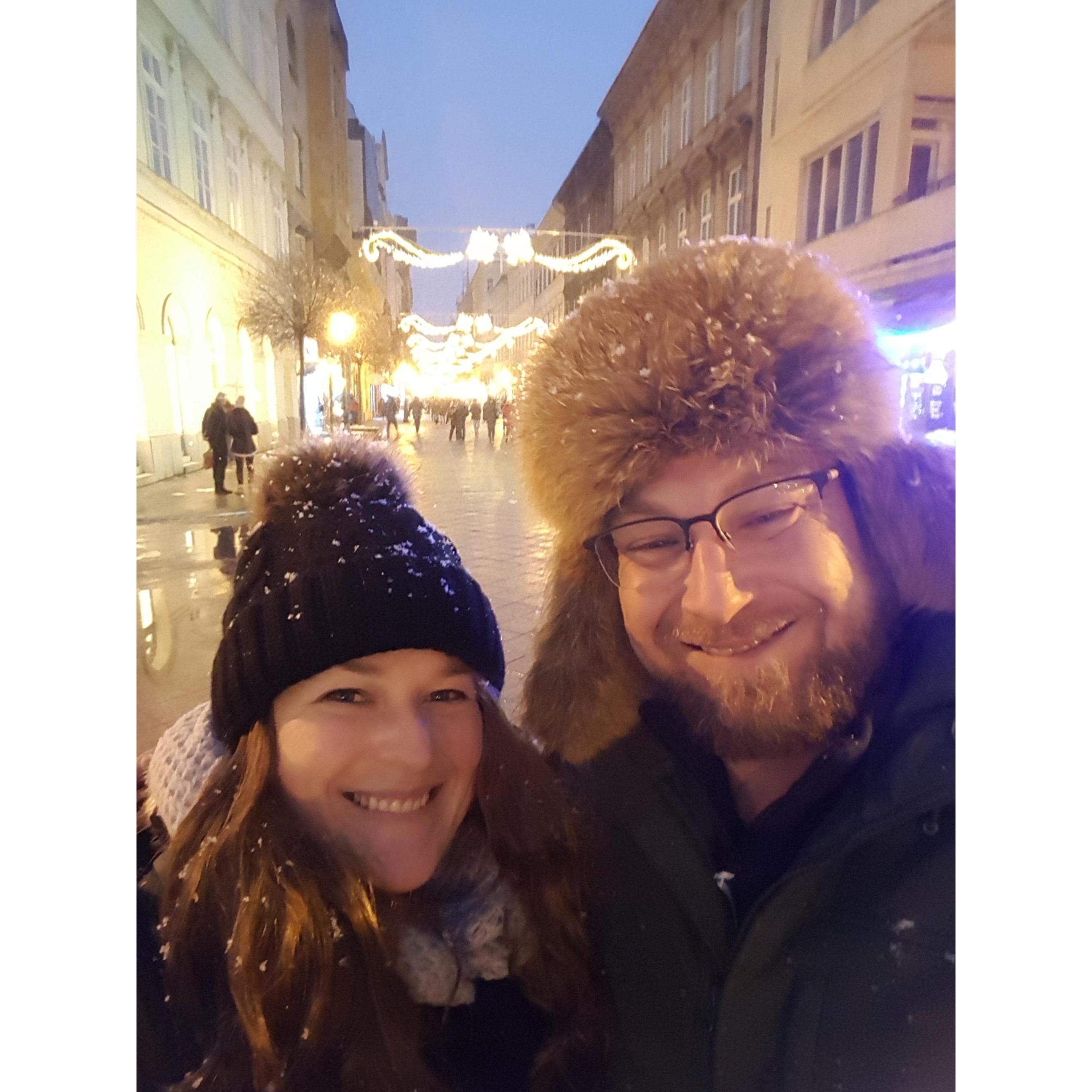 Night stroll in Budapest