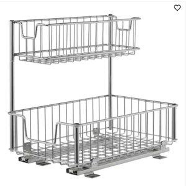 Sliding undersink storage - Home Depot
