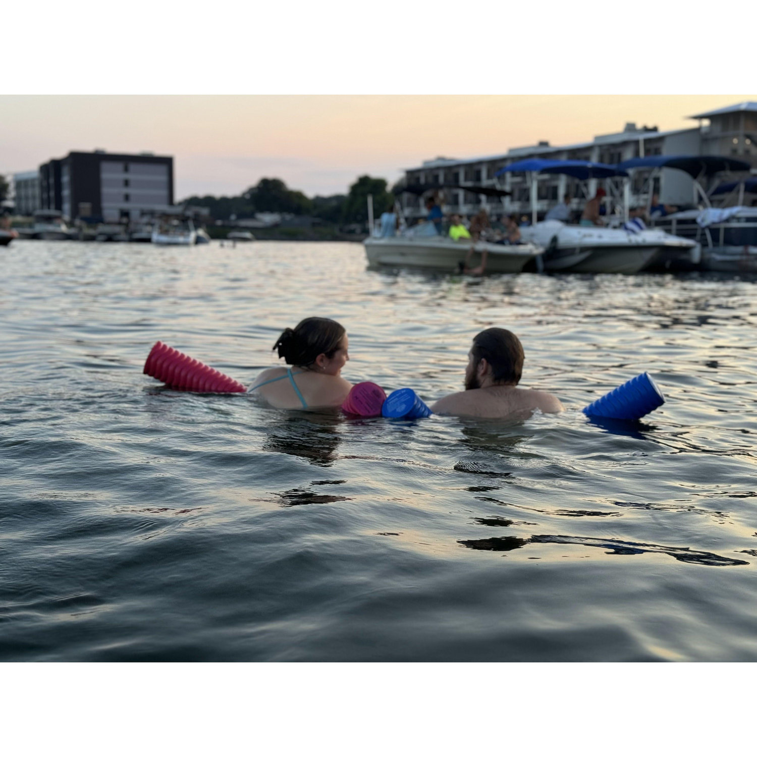 We love going to the lake and relaxing!