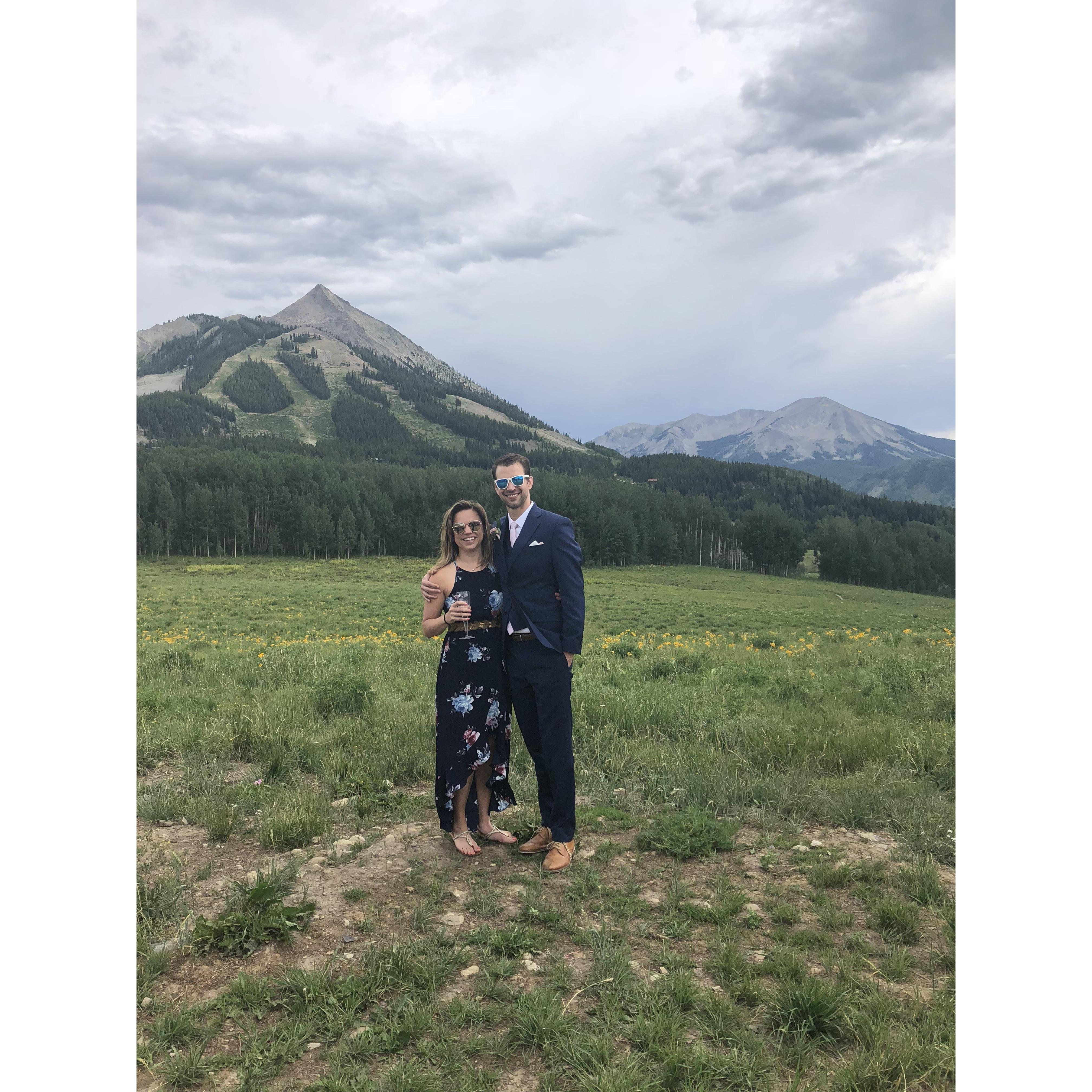 Wedding time in Crested Butte