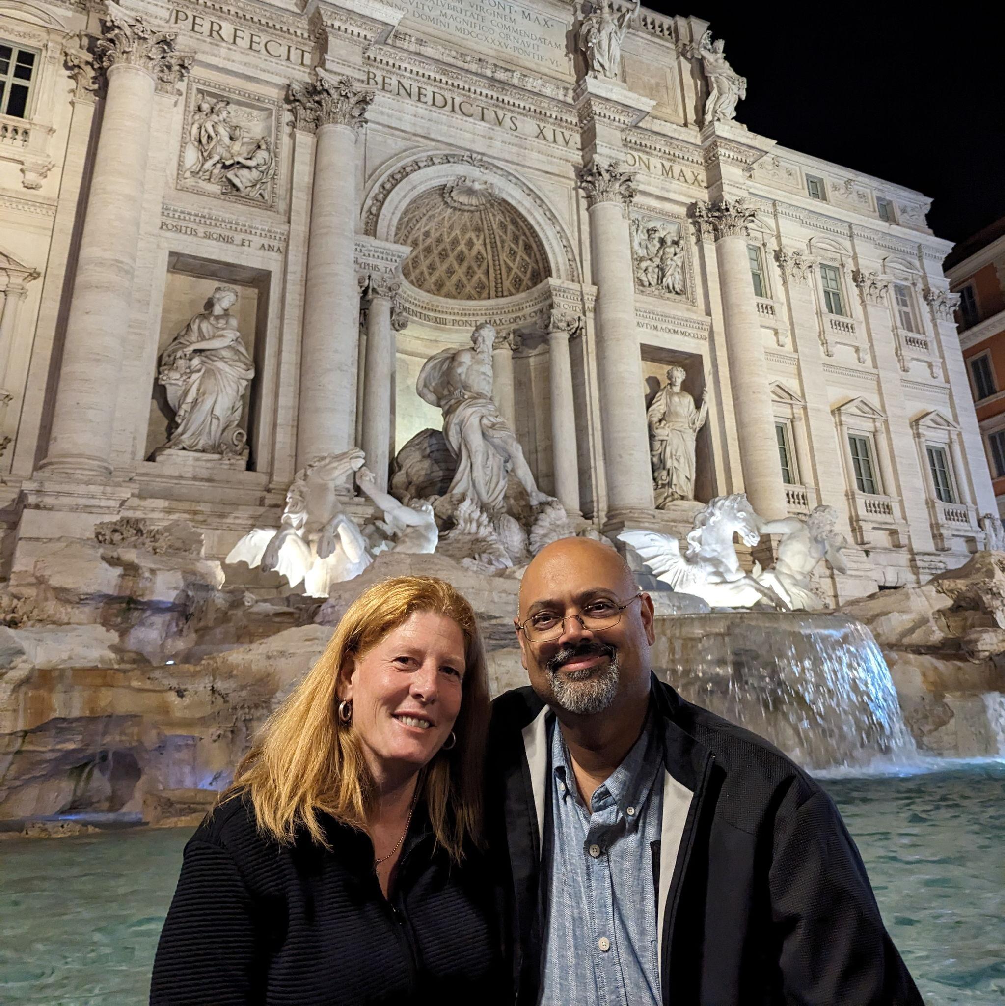 Trevi fountain
