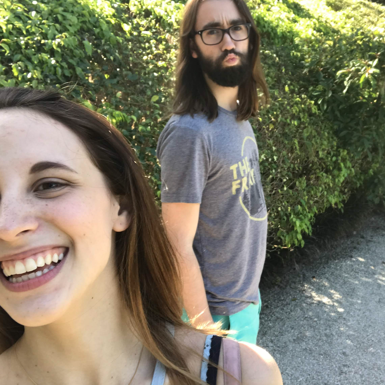 Steven's first trip to Florida to visit Rachel's family!