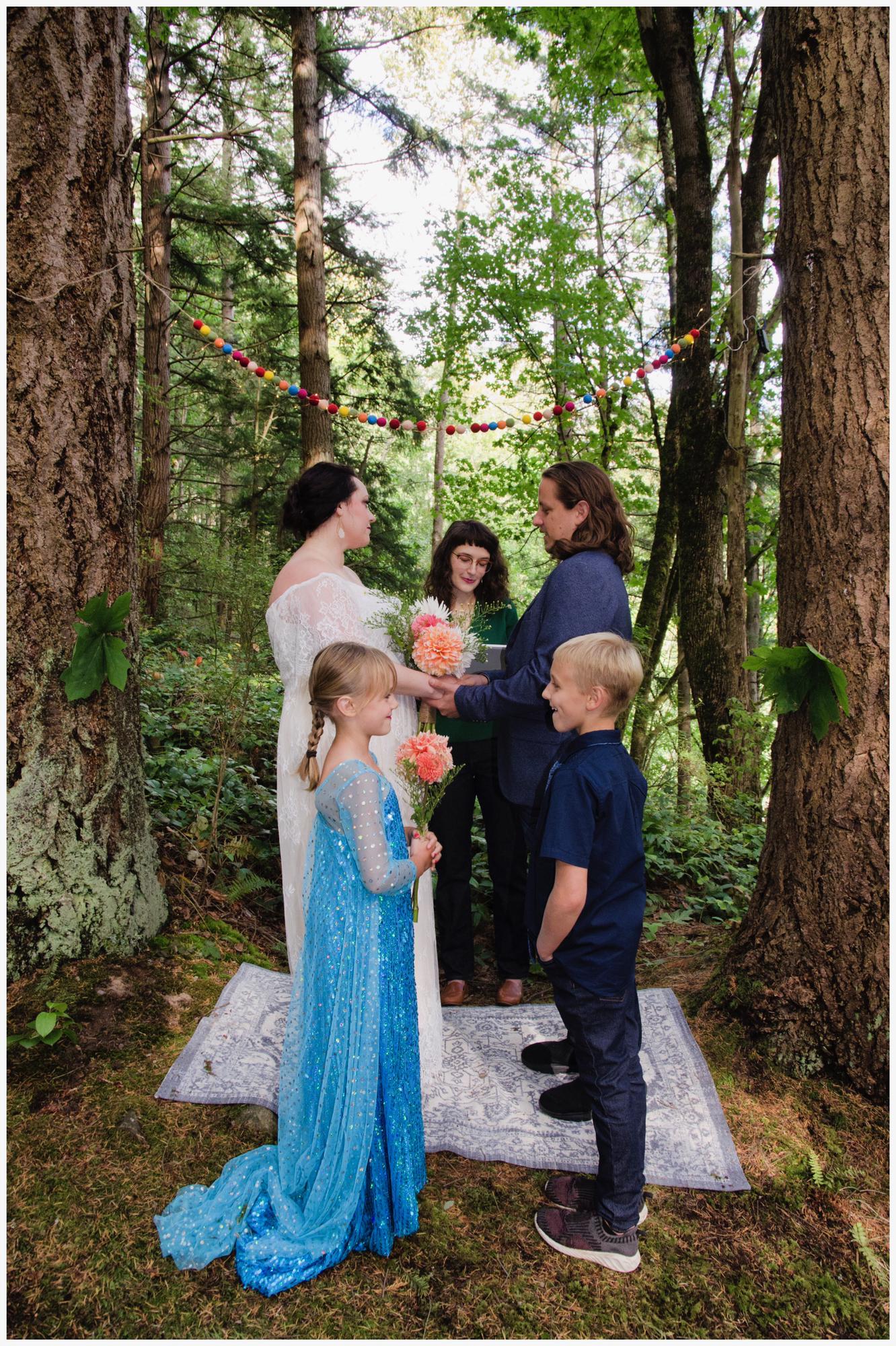 Ceremony. Photo by Jess’ brother-in-law Tynan. More to come. :)