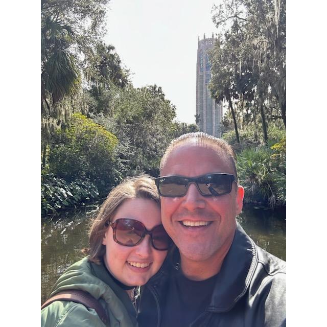 We definitely love enjoying nature together. Whether it be walking in parks, visiting local gardens, sitting out back, or a visit to the beach, it's always a beautiful time when we are together!