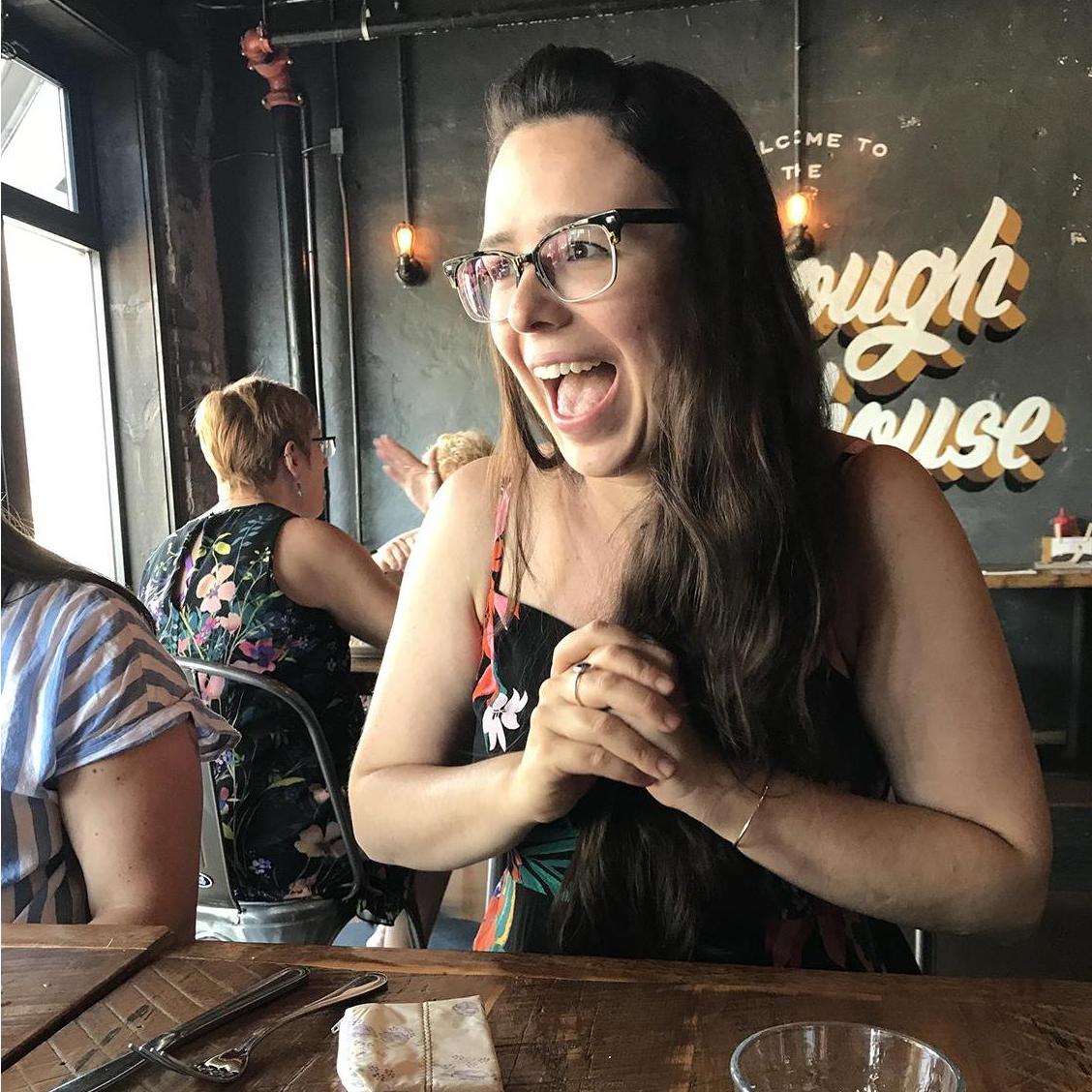 Seeing the engagement ring design for the first time