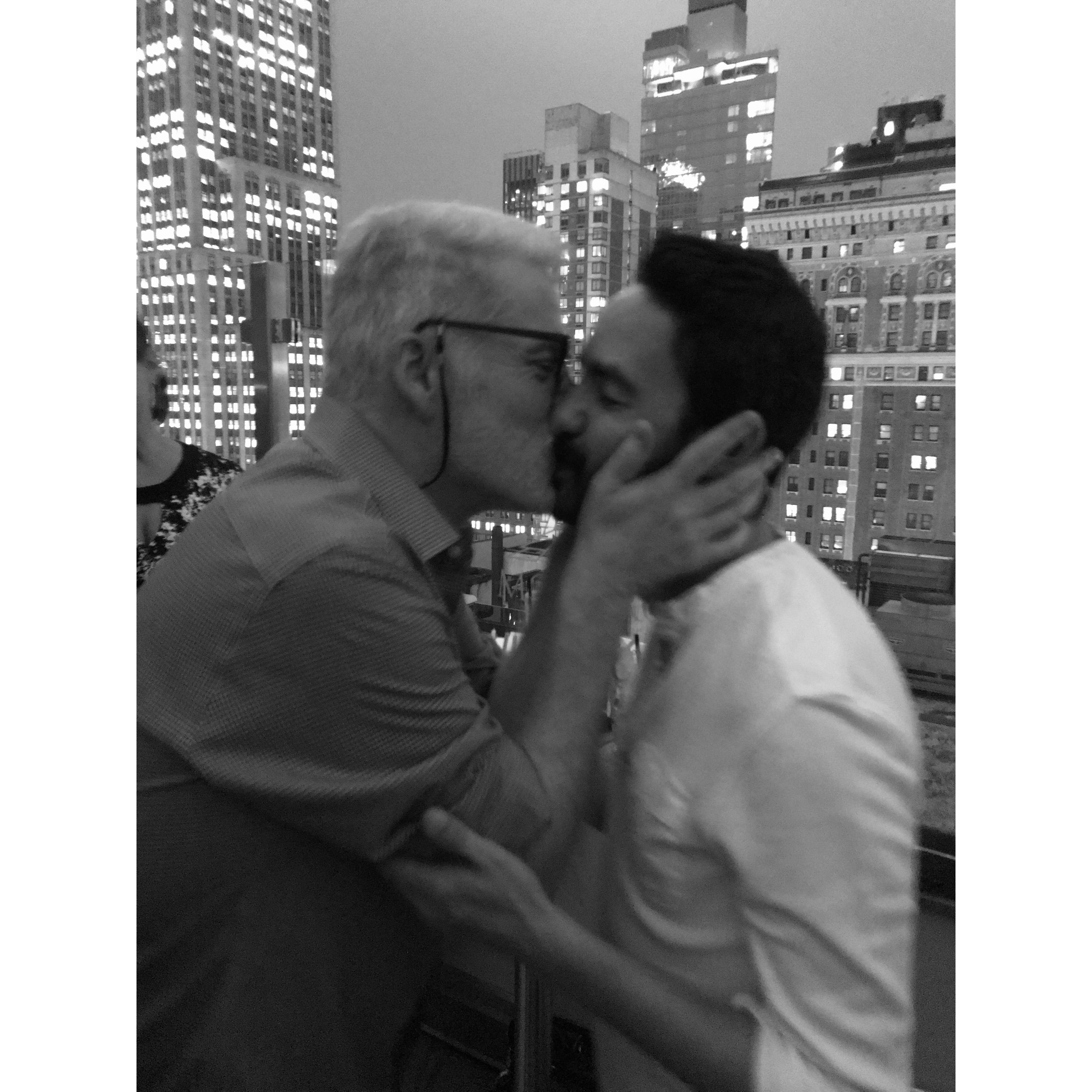 That time we kissed.