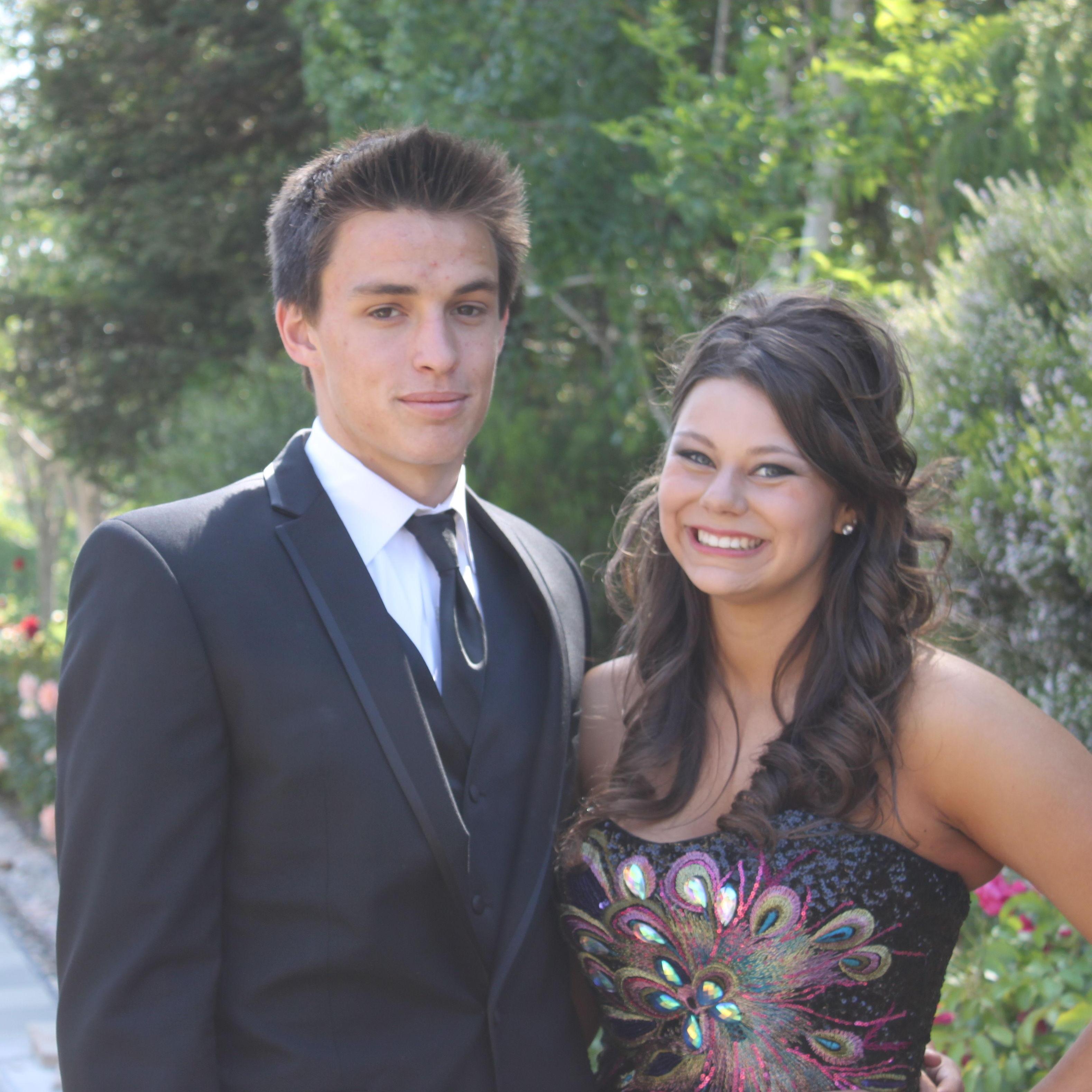 2013 Senior Prom, we weren't dates but managed a few photos anyway!