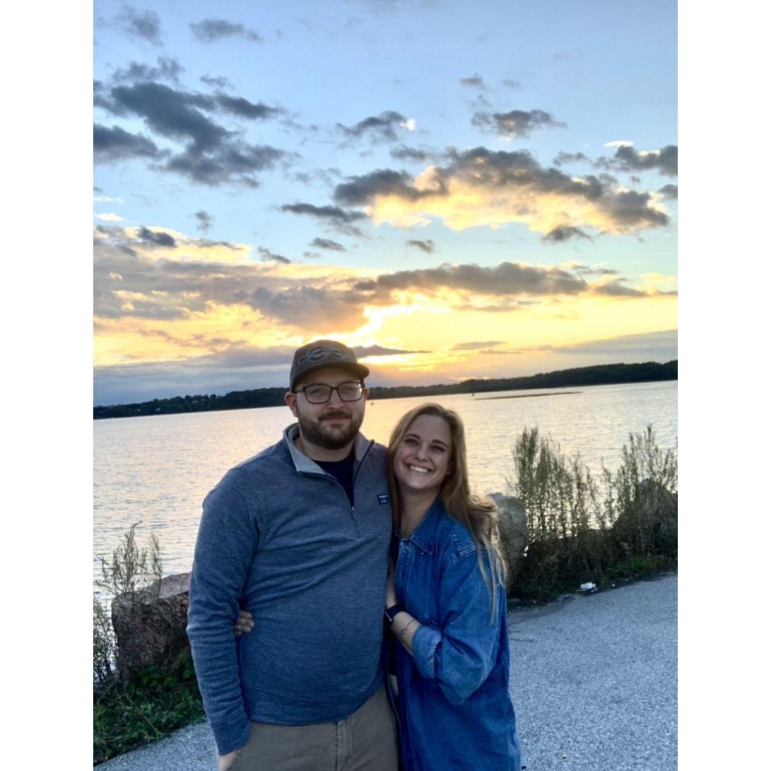 First trip together, road trip to Vermont, September 2021