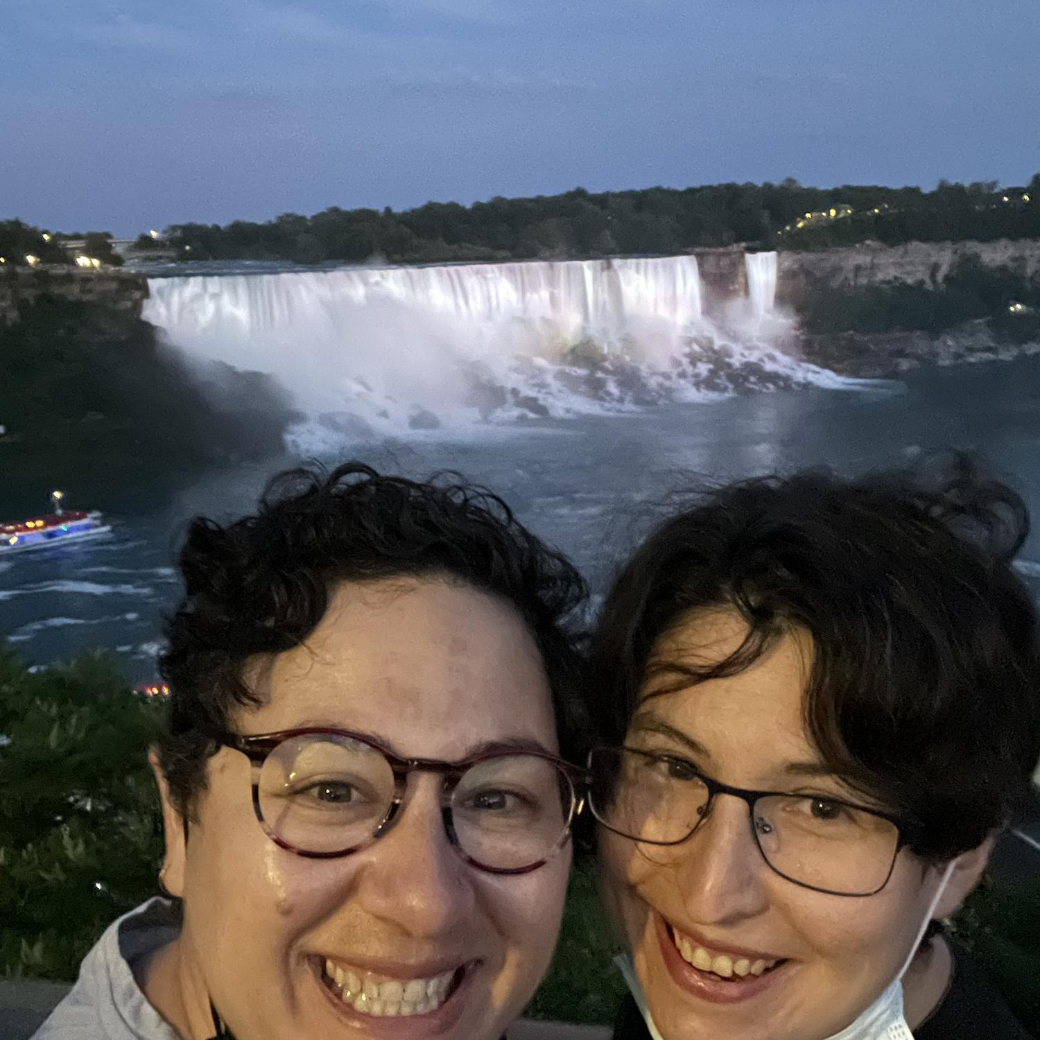 Like Fourth of July at Niagara Falls