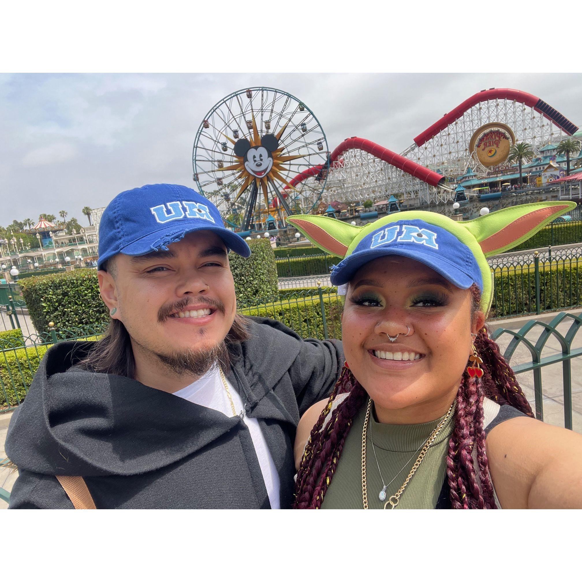 Our honeymoon trip to Disney/California Adventure!