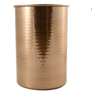 Darware Copper Coated Kitchen Utensil Holder / 7-Inch Tool Caddy, Store All Your Wooden Spoons, Spatulas, & More