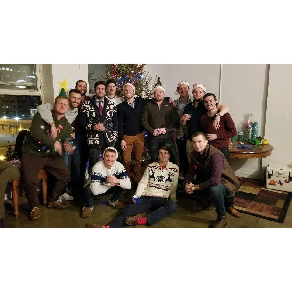 Annual Christmas with da boys.