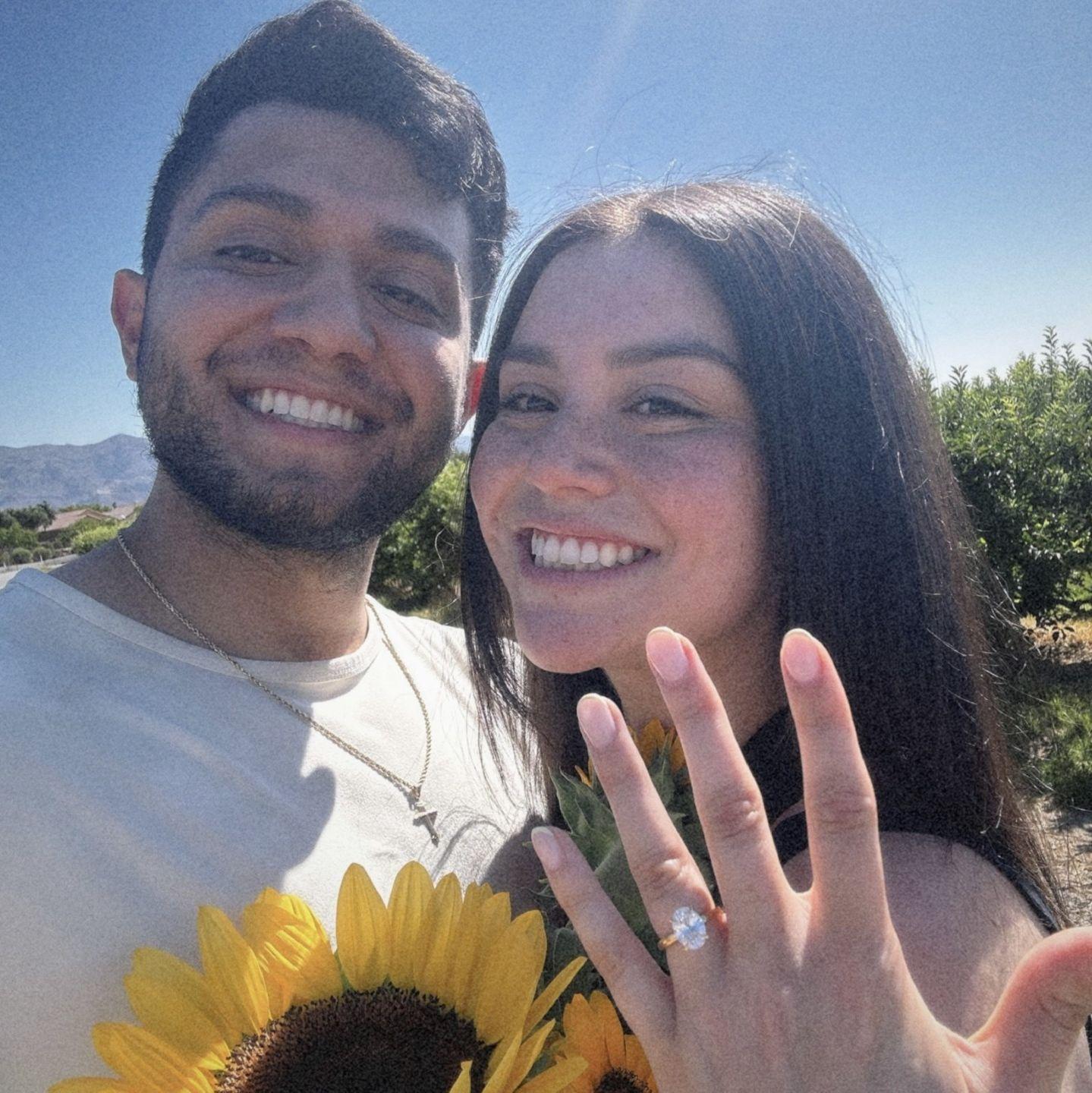 The day Joel FINALLY popped the question, i mean the start of forever!