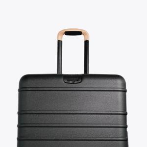 BÉIS 'The Large Check-In Roller' in Black - 29 inch Checked Rolling Luggage & Suitcase