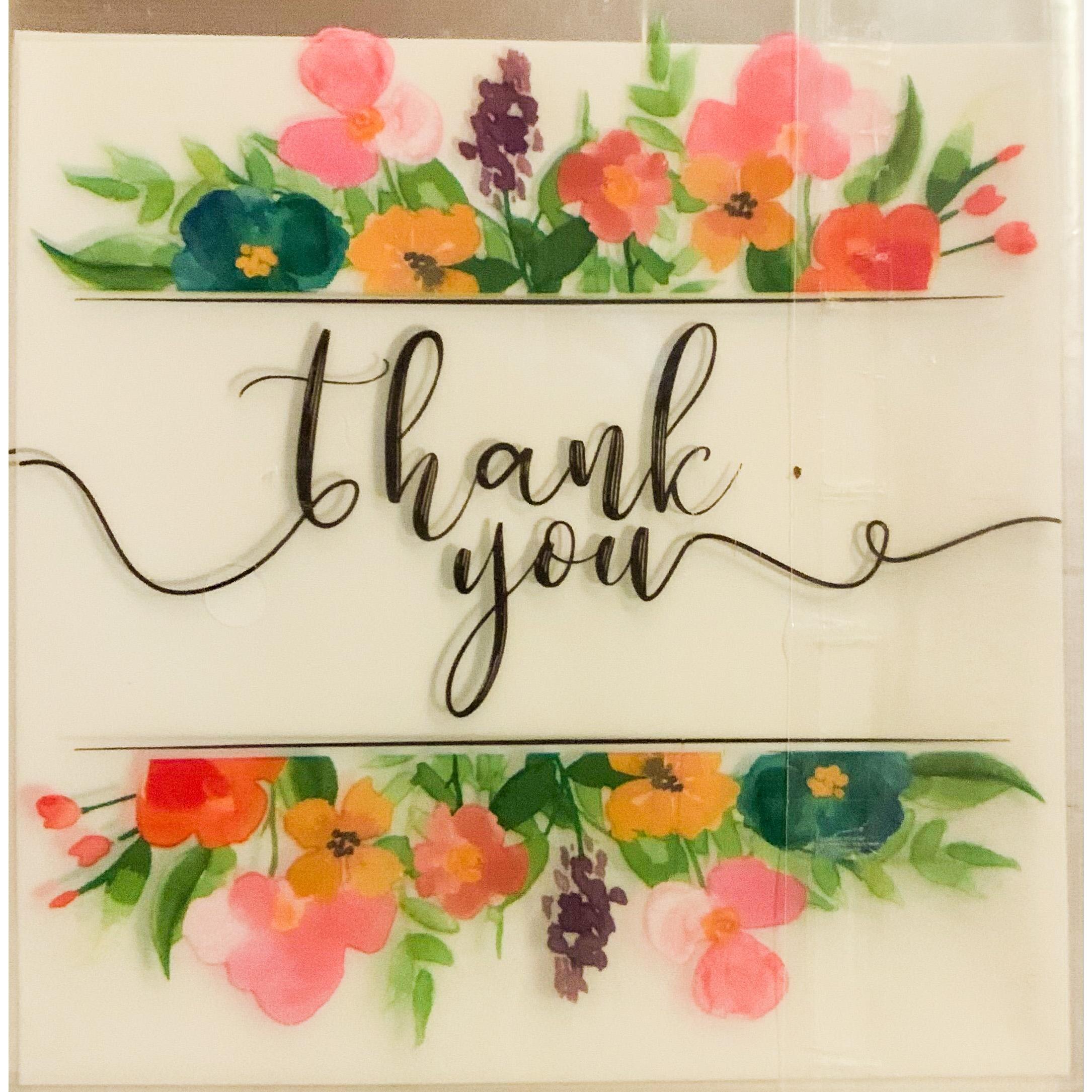 The thank you cookie bags.