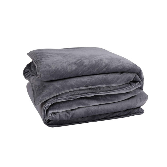 Swift Home | Ultra-Soft Weighted Blanket for Kids and Adults Gray 60"x80" - 20 lbs