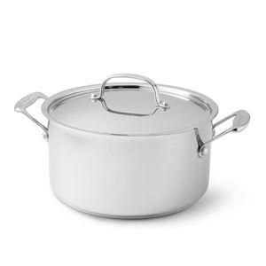 Cuisinart 744-24 Chef's Classic Stainless Stockpot with Cover, 6-Quart,Silver