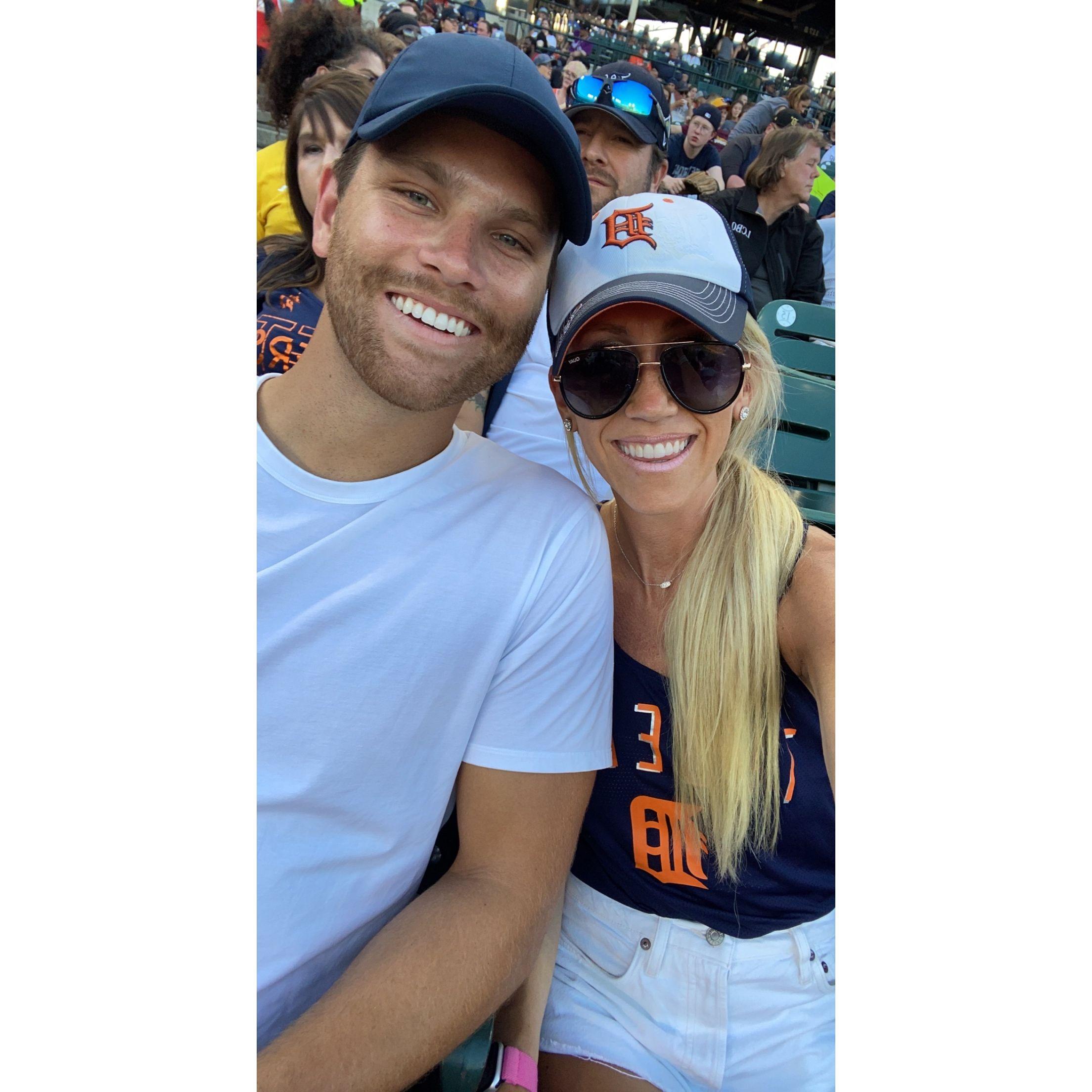 July 2022 - Tigers Game with my family!