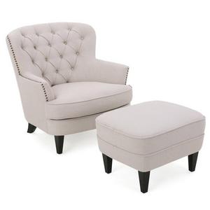 Heywood Armchair and Ottoman