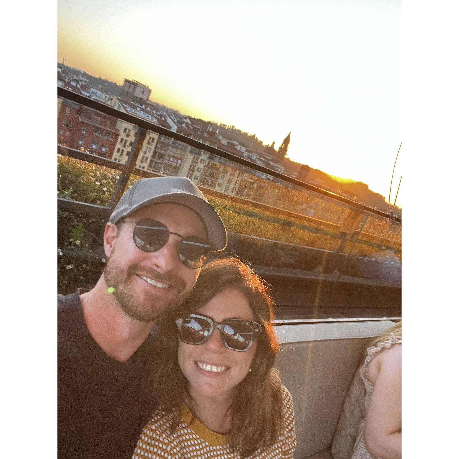 Florence rooftop sunsets