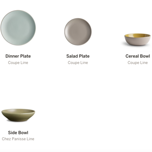 4-Piece Custom Dinnerware Set