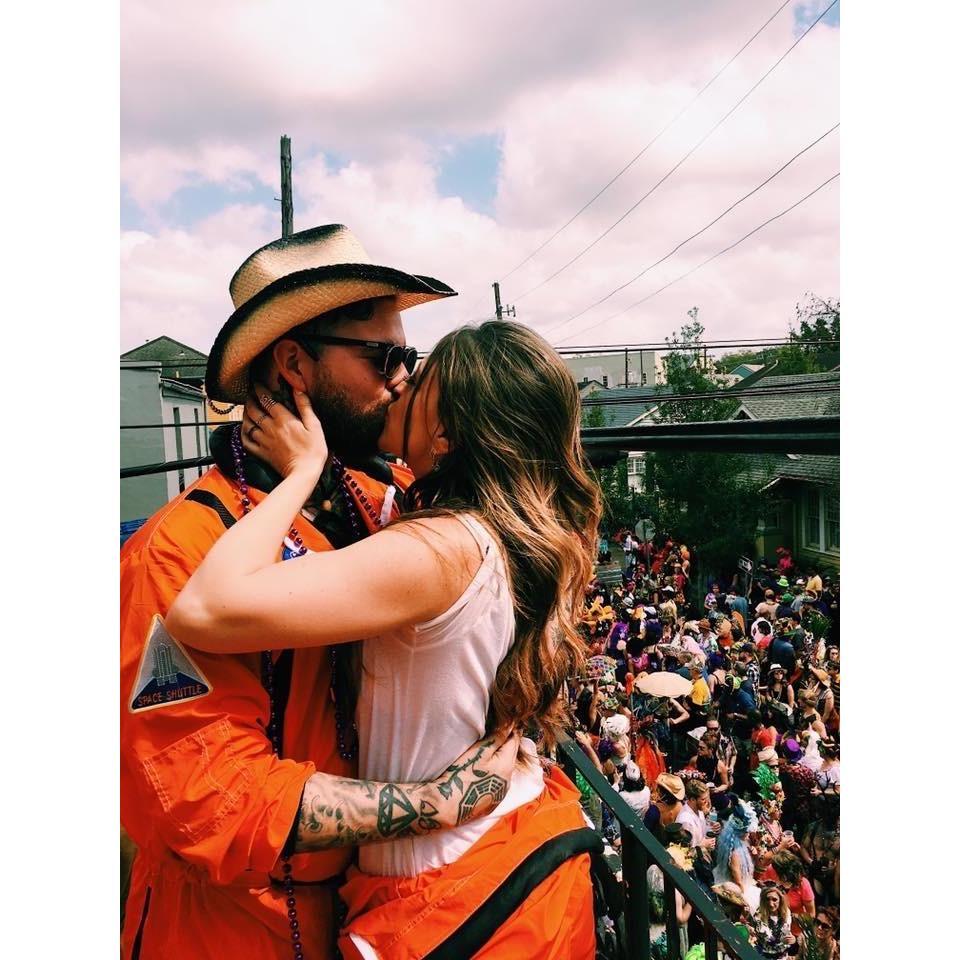 2017. Our very first Mardi Gras.