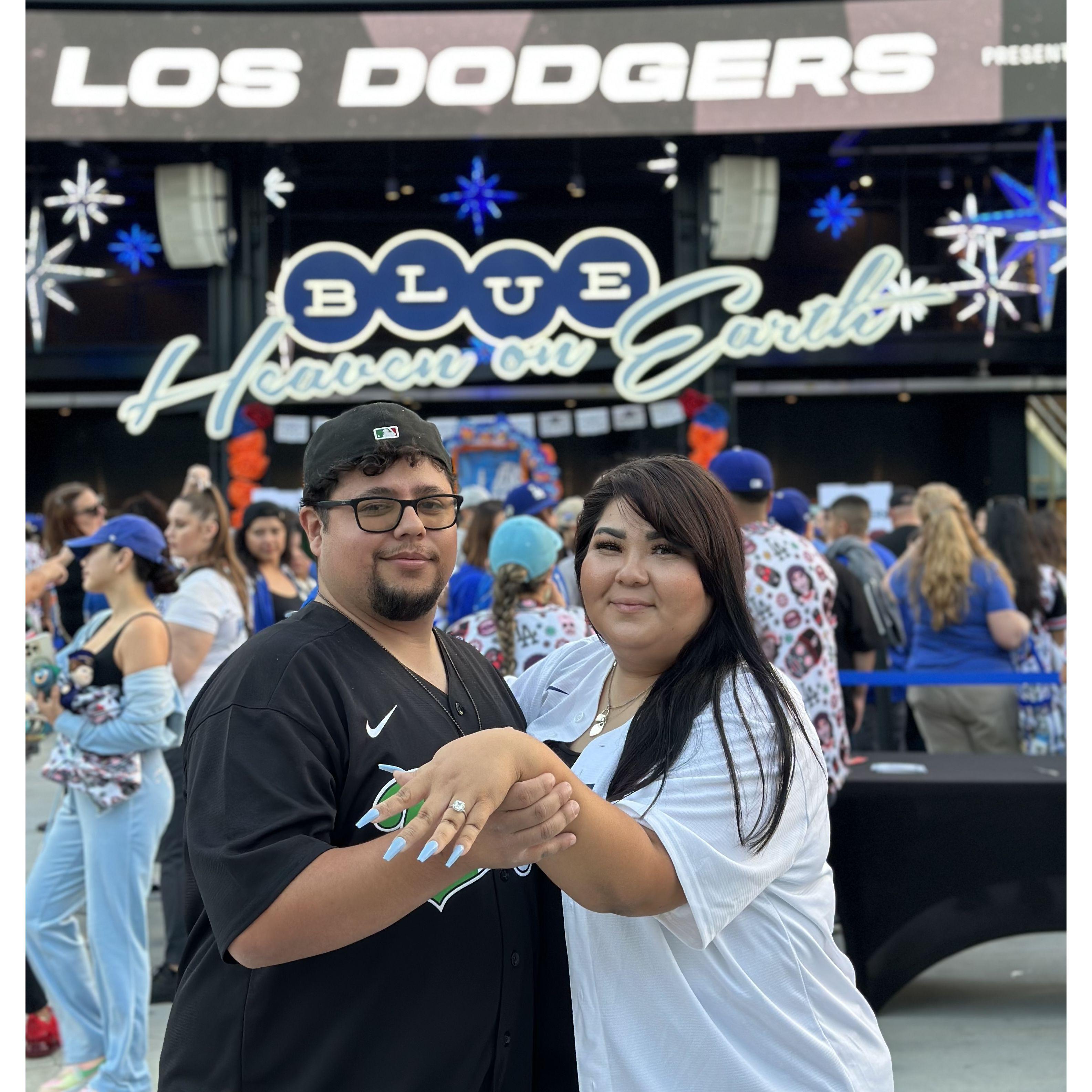 The one year anniversary of our first date. Septermber 2023