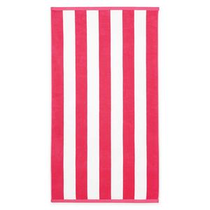 Wamsutta® Yarn Dyed Stripe Luxury Beach Towel in Fuchsia