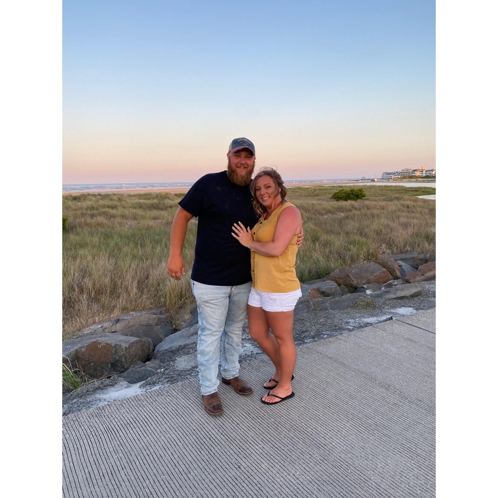 First picture as an engaged couple!