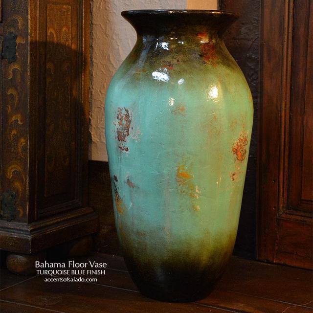 Mediterranean Style Vases ~ BAHAMA FLOOR VASES