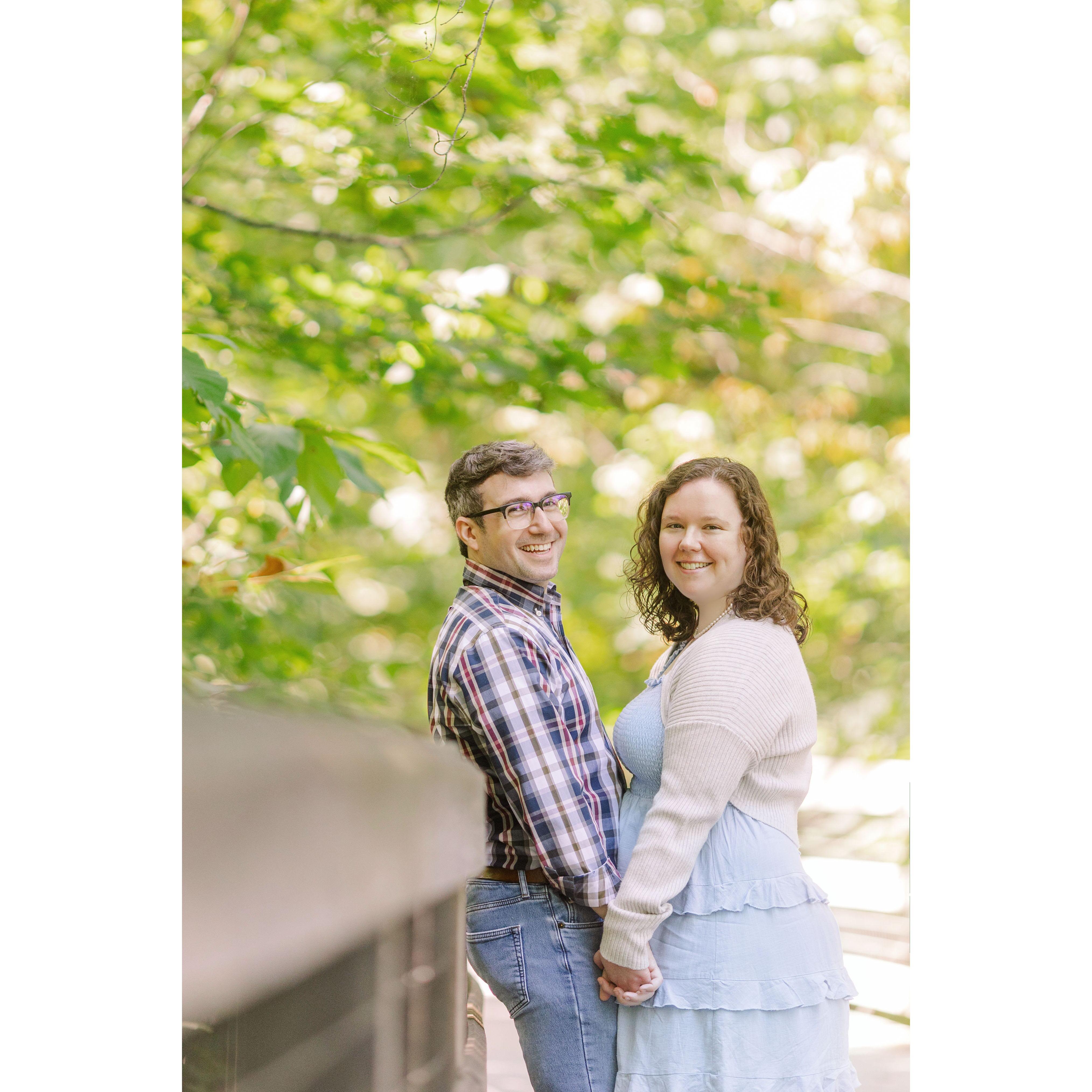 Engagement pictures at Carter Overlook in Charlottesville, VA!
