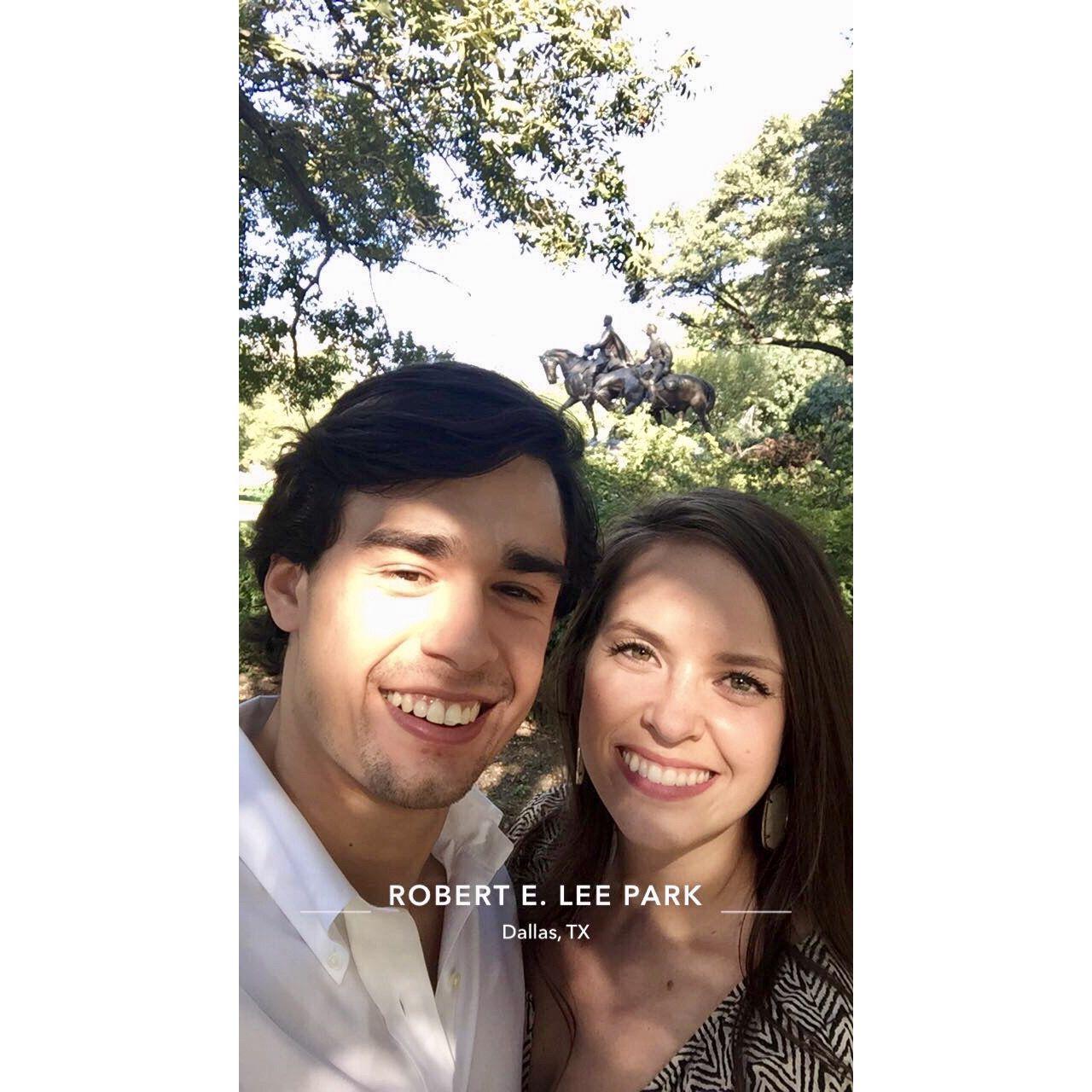 Sunday drive around Dallas after church service - 2017