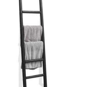 Wood Blanket Ladder - Black