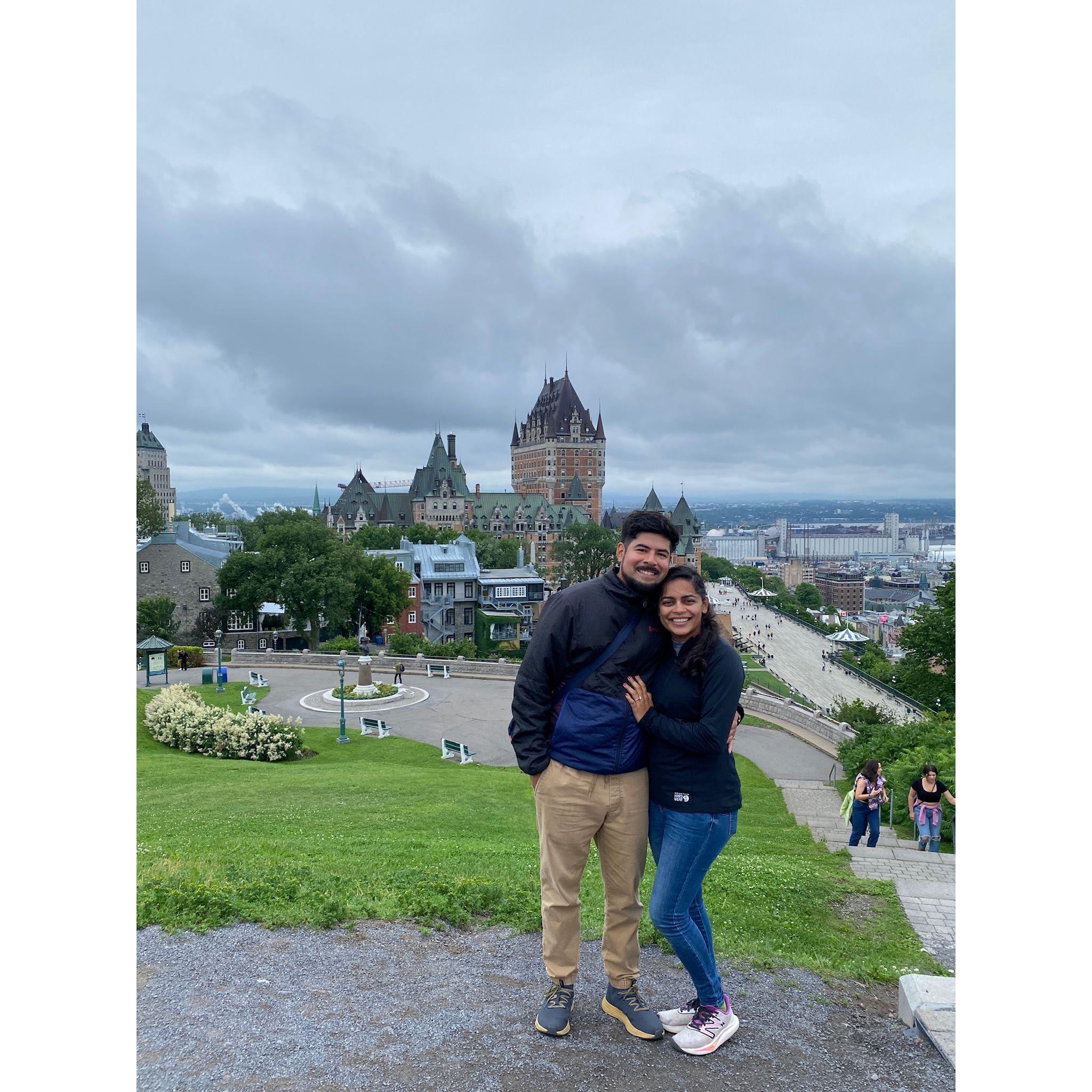 Quebec for a wedding. Kevin meets some of Kinjal's extended family.