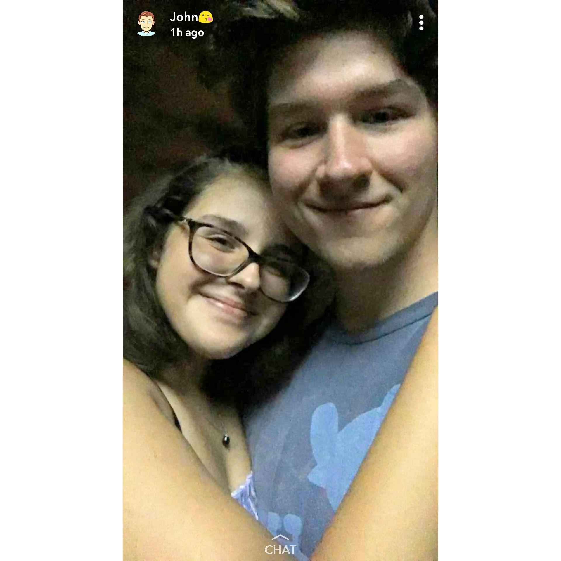 The night we first said "I love you"