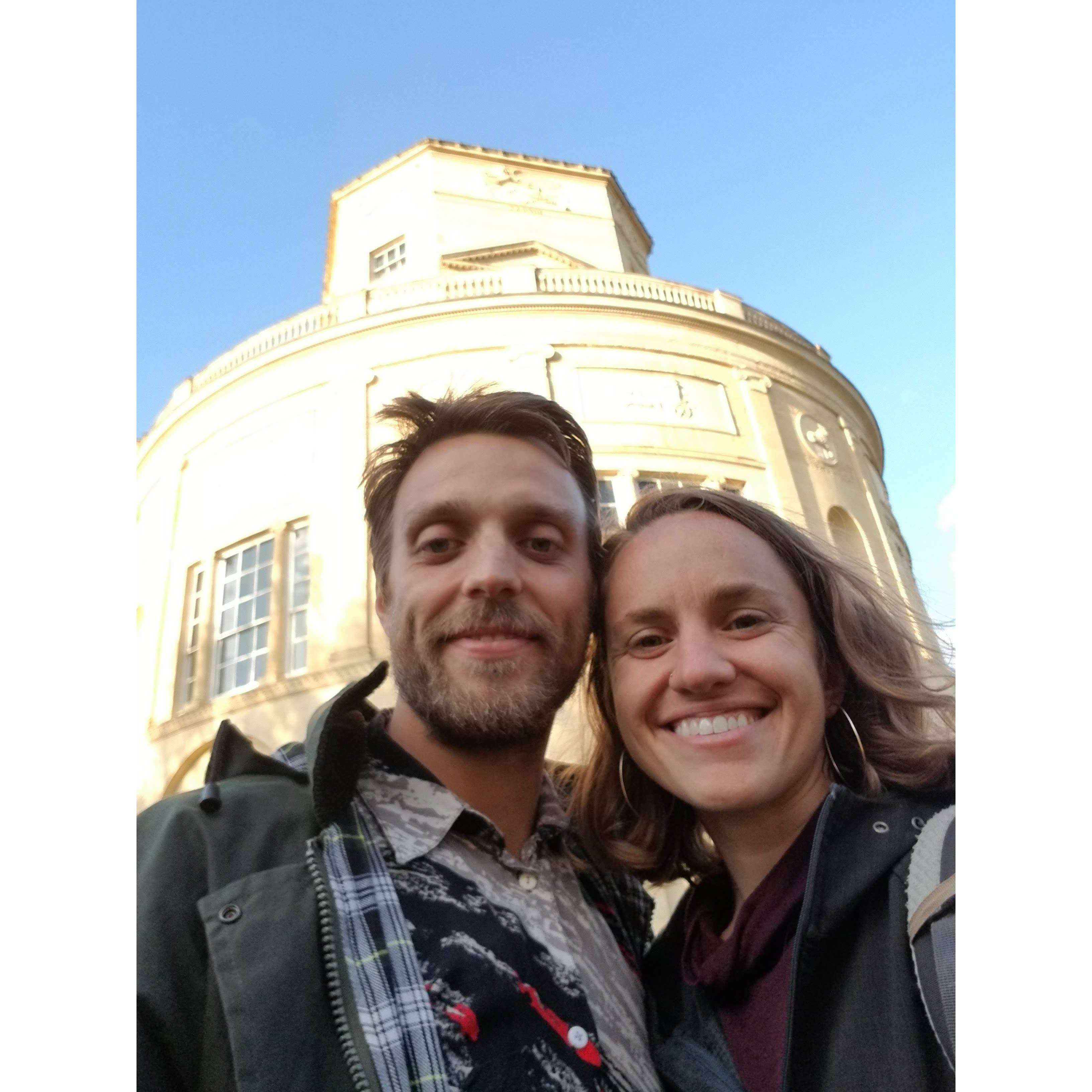 We moved to Oxford for Gina's PhD