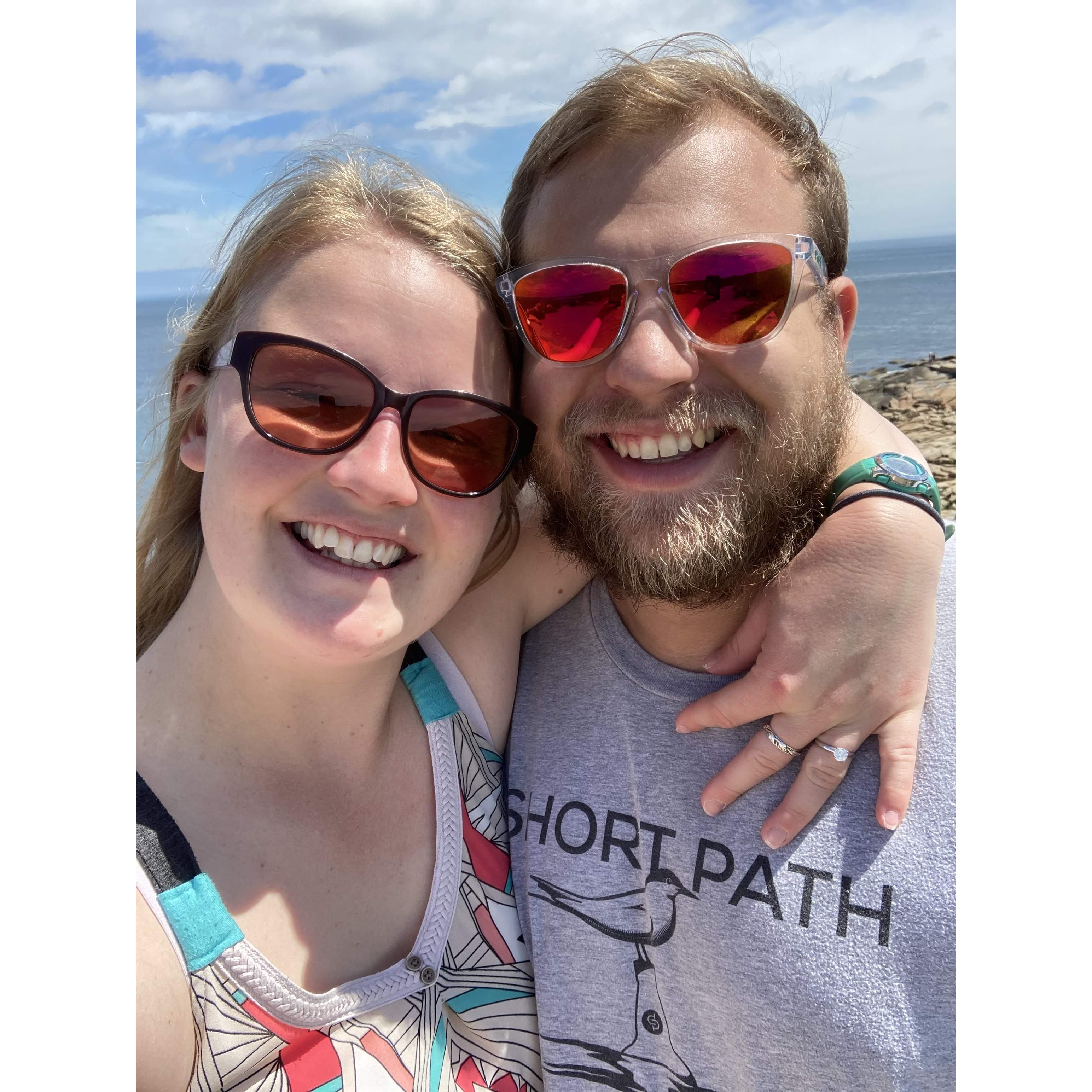 The views of Halibut Point never fail
