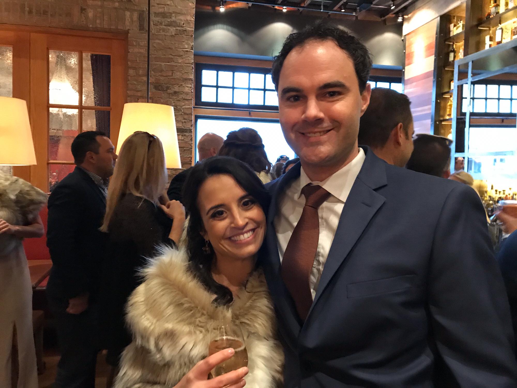 The first wedding we attended together.
