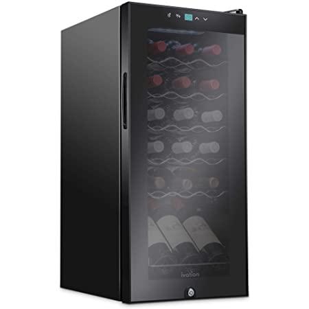 Ivation 18 Bottle Compressor Wine Cooler Refrigerator