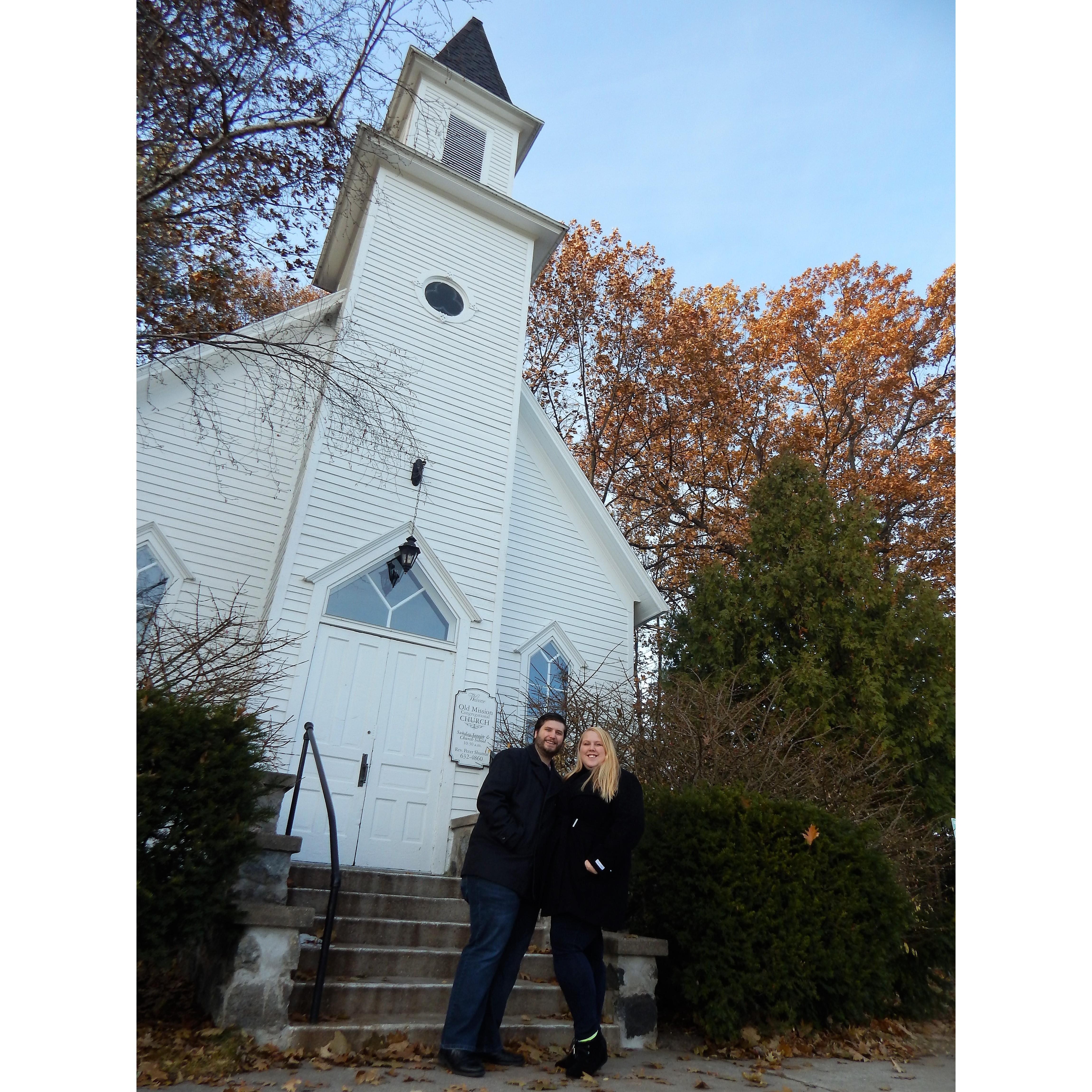 The beautiful church where we get to say "I Do"