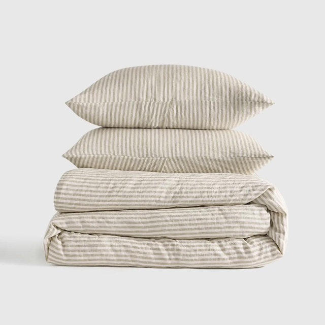 European Linen Duvet Cover Set - King/Cal King