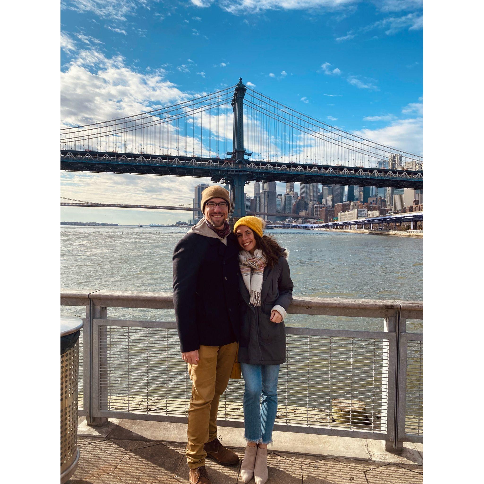 Seth's first visit to NYC!