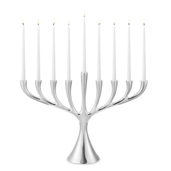 Cobra Stainless Steel Menorah