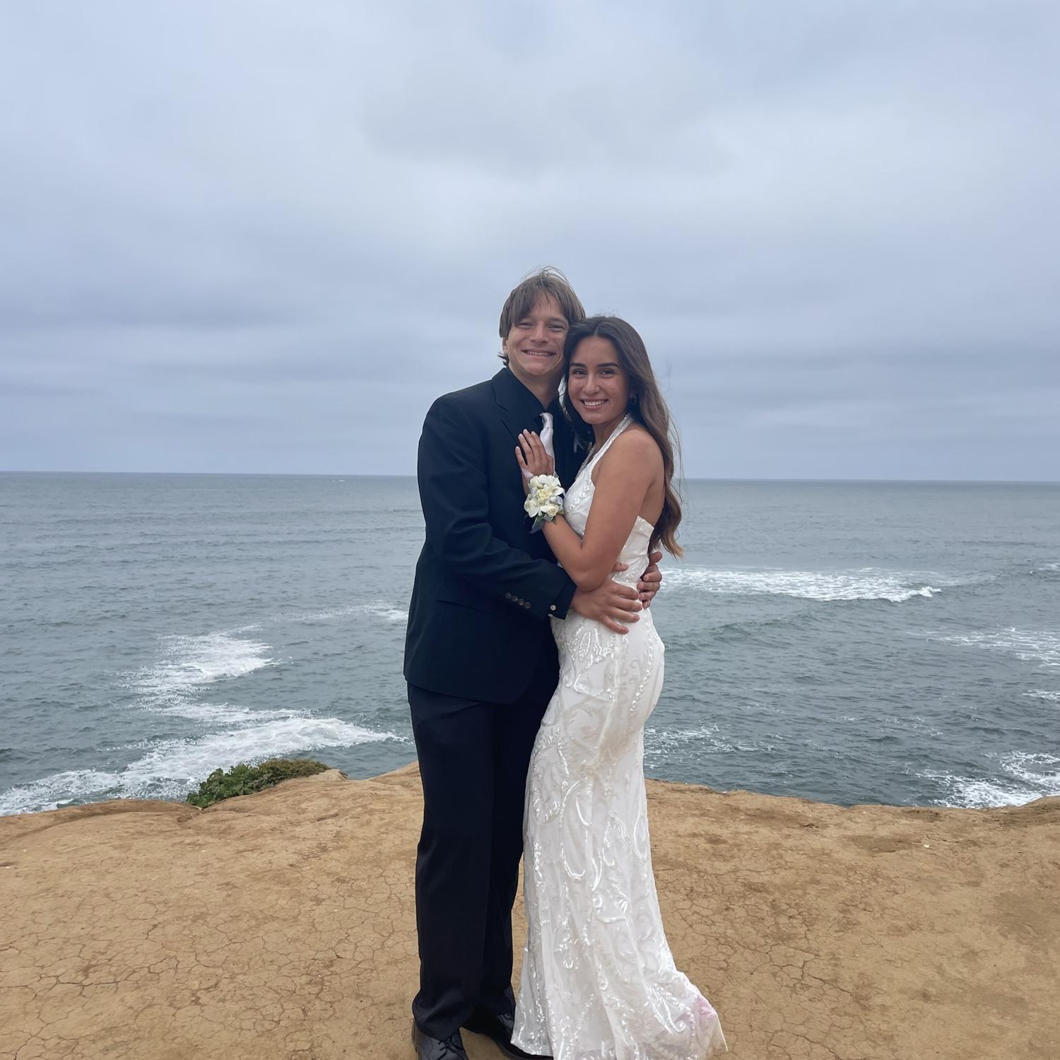 Prom 2023! (Subtle foreshadowing with the white dress)