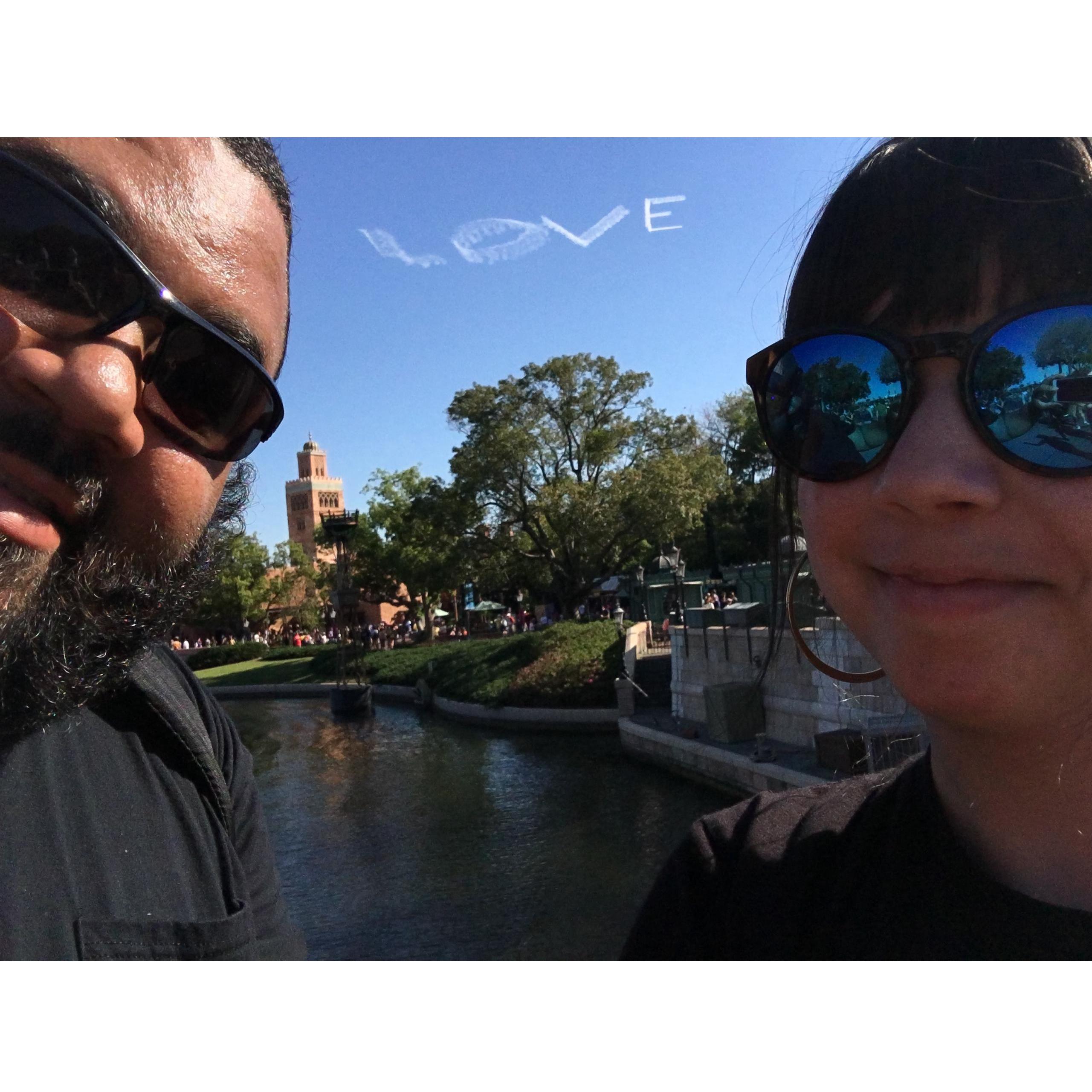 Love is in the air...