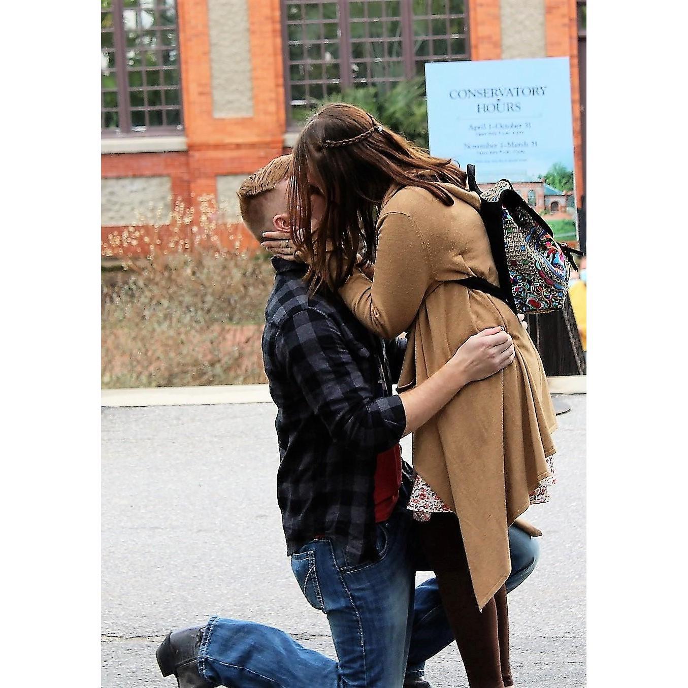 Of course I said YES!